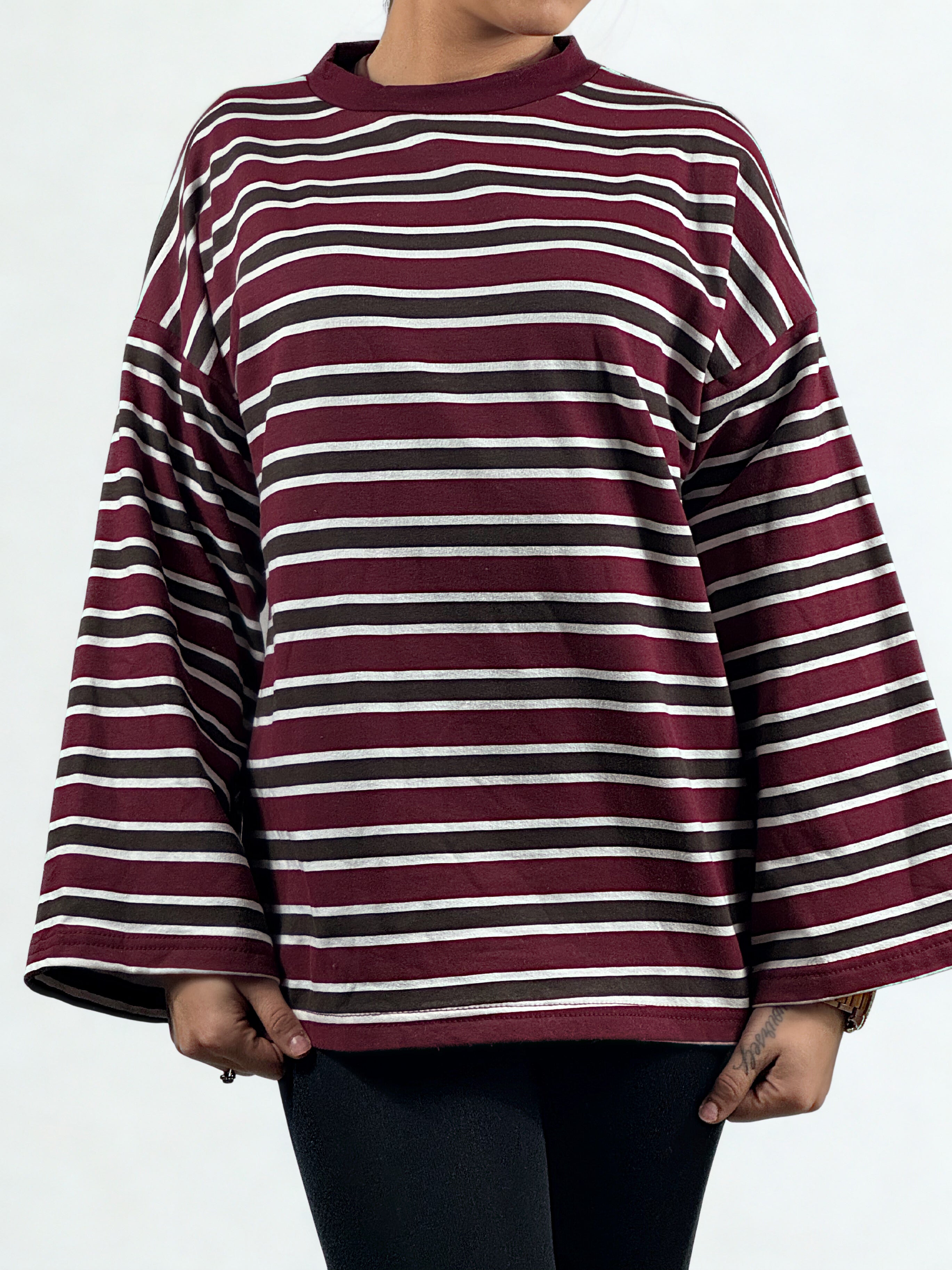 Maglioncino Blue & Brown