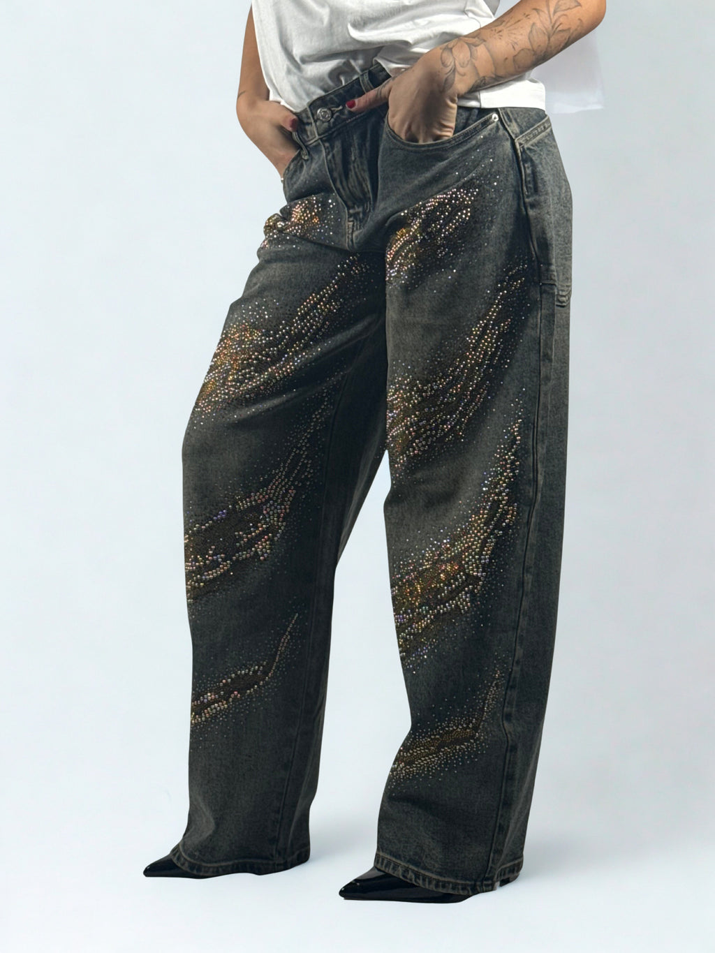 Jeans Glitter - Lumaya Boutique 