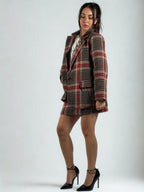 Completo Rouge Check - Lumaya Boutique 