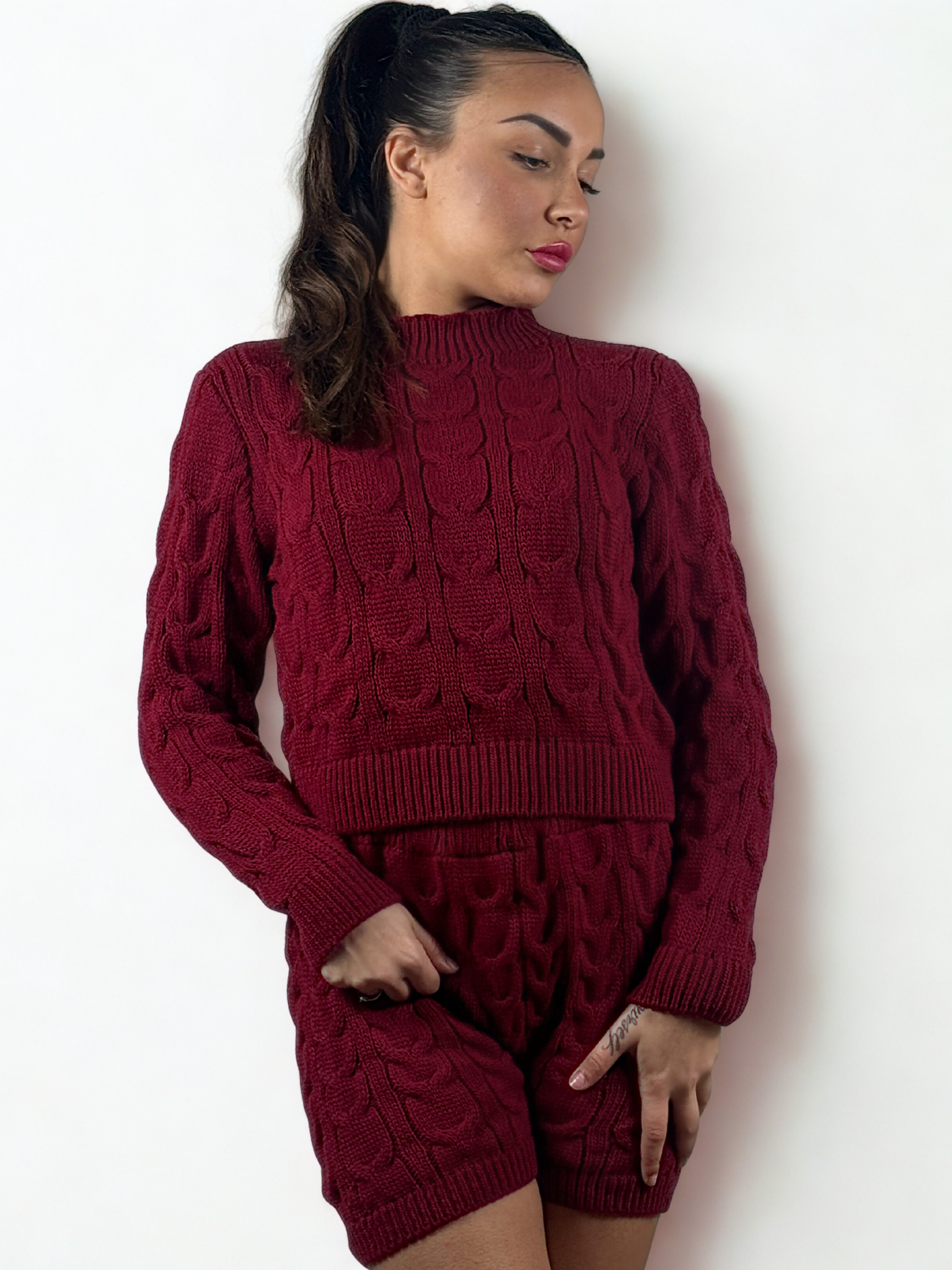 Completo Grace Rosso