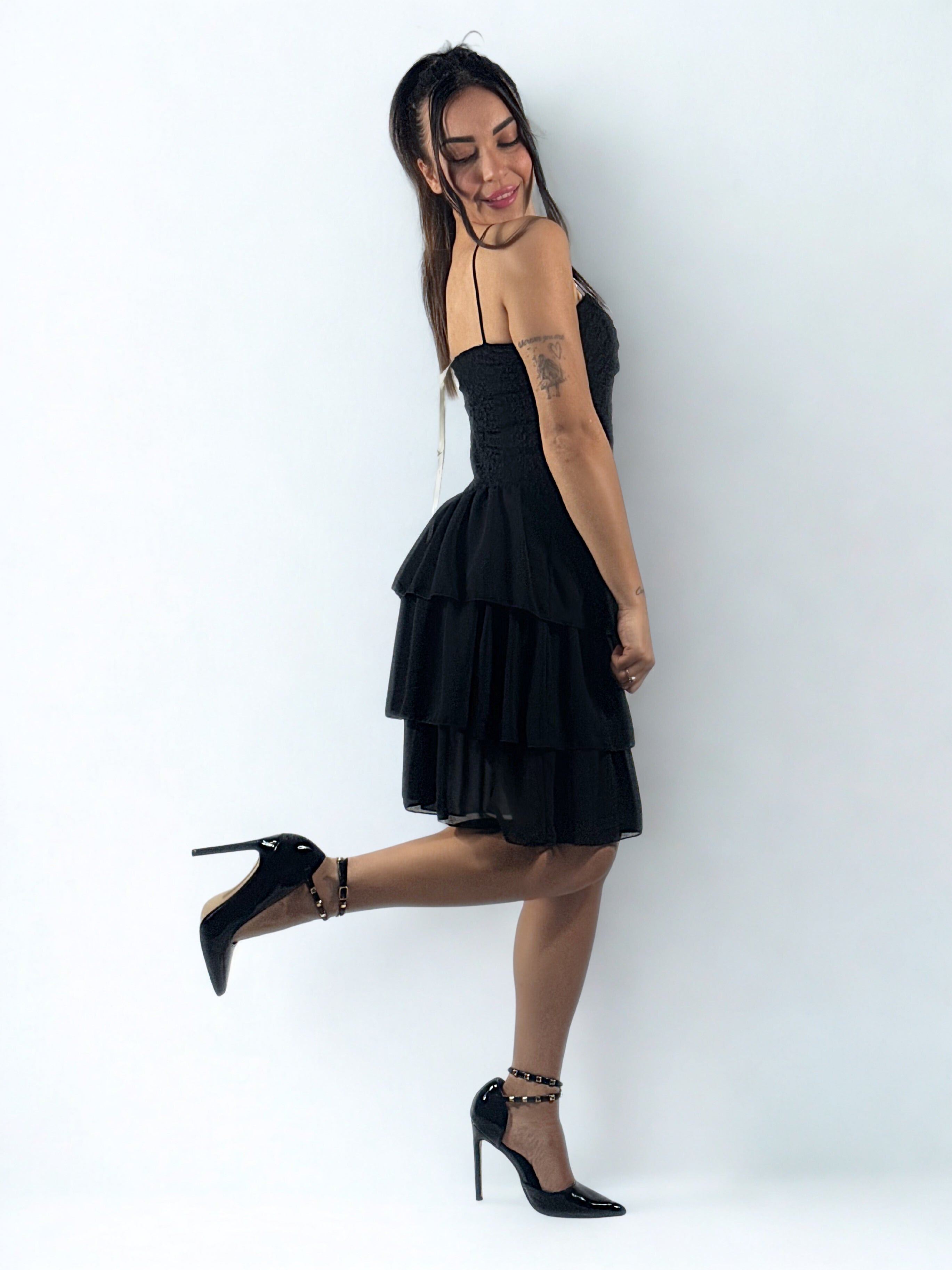 Vestito Fresh Nero - Lumaya Boutique 