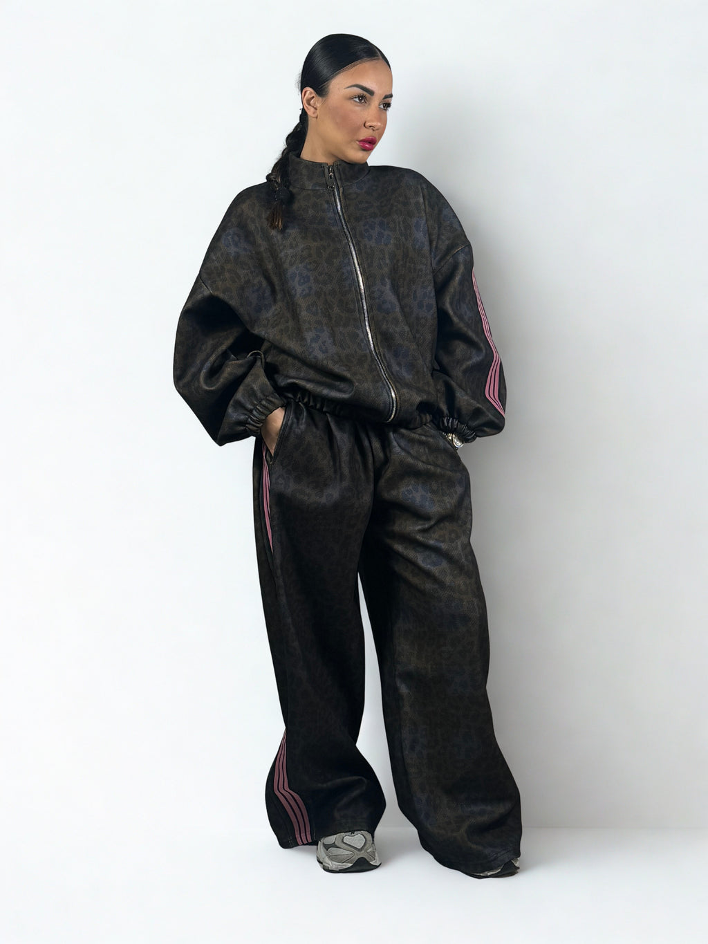 Completo Pink Leopard