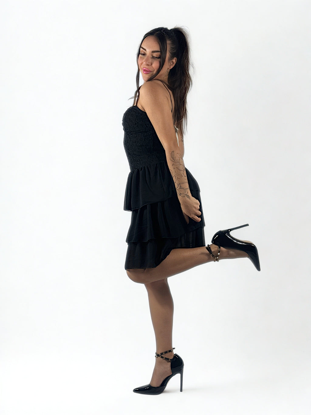 Vestito Fresh Nero - Lumaya Boutique 