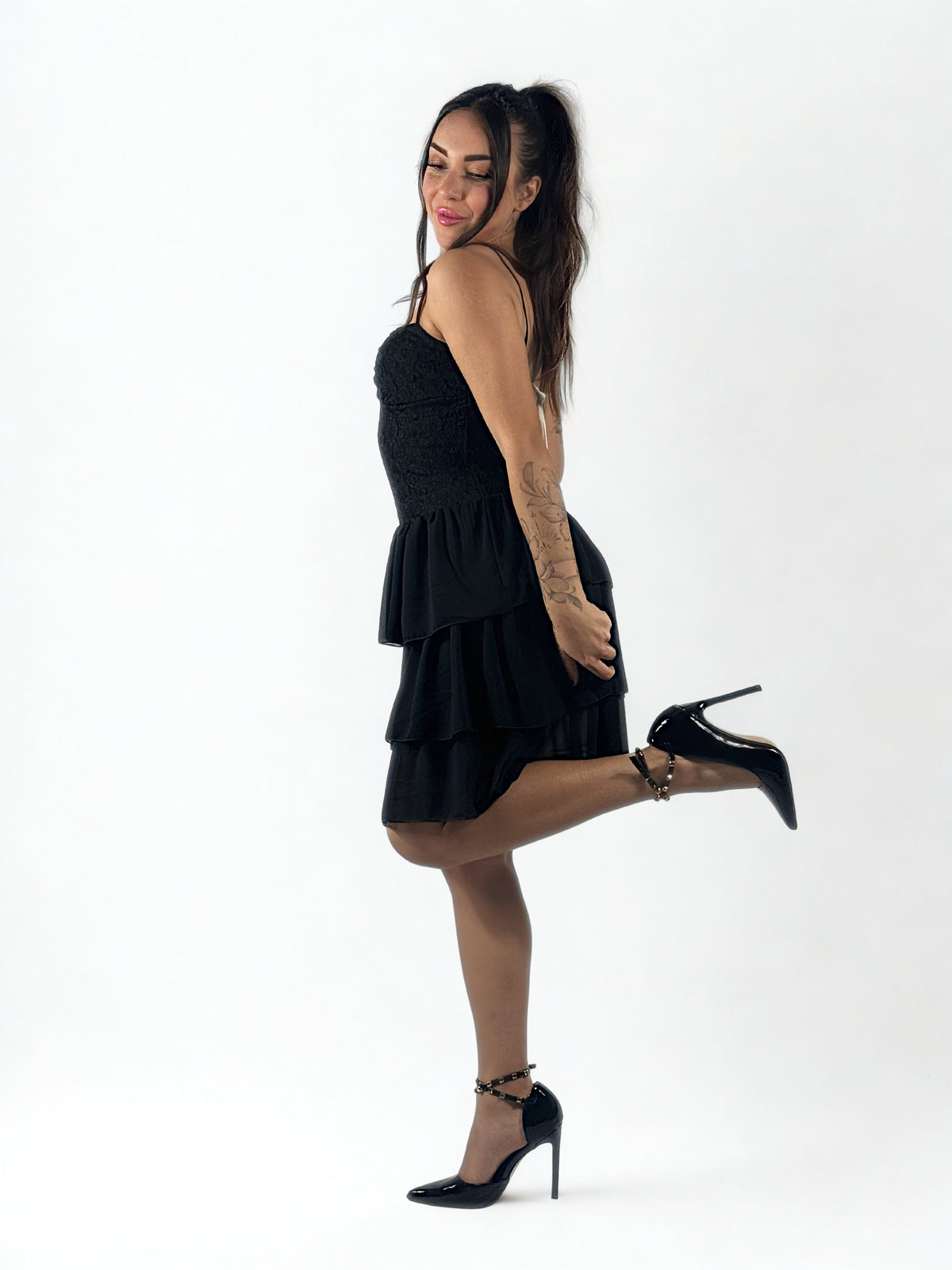 Vestito Fresh Nero - Lumaya Boutique 