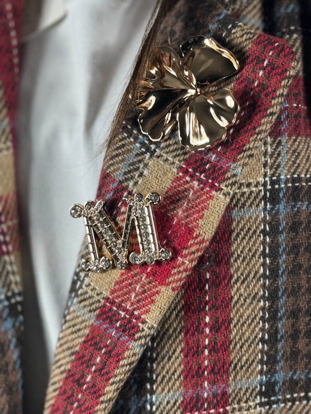 Completo Rouge Check - Lumaya Boutique 